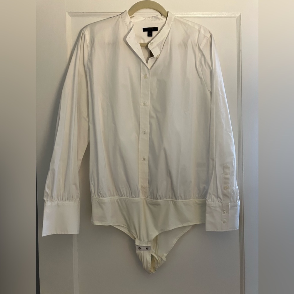 J Crew tailored stretch bodysuit. NWT size 16